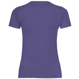 Damen T-Shirt – Bär am Lagerfeuer