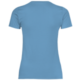 Damen T-Shirt – Bär am Lagerfeuer