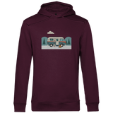 Vanlife Winter Hoodie  – Camper & Berge | Herren Premium Bio