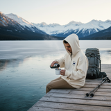 Bär Oversize Zipper Hoodie – Minimal Edition