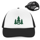 Outdoor Trucker Cap – Lagerfeuer & Tannen Edition