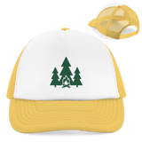 Outdoor Trucker Cap – Lagerfeuer & Tannen Edition