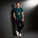 Lagerfeuer Kreis T-Shirt – Wildblumen Edition | Bio Herren